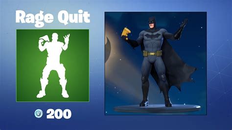 Rage Quit Fortnite Emote Youtube