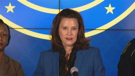 Gov Whitmer To Announce Stay At Home Order At Monday Address