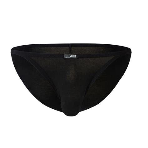 Jinshi Mens Briefs Underwear Bamboo Breathable Soft Tagless Sexy Bikini 12 Color Ebay