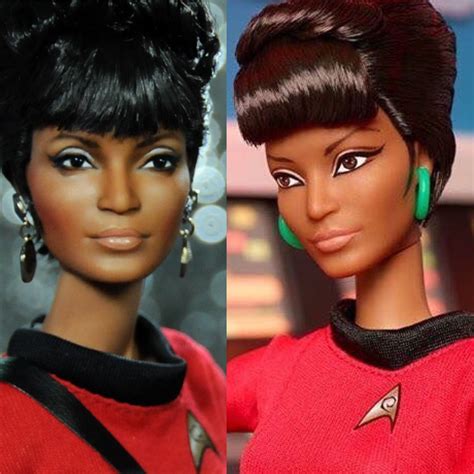 Nichelle Nicholas As Uhura From Star Trek This Mattel Barbie Of