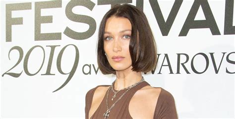 bella hadid steps out for vogue fashion festival photocall in paris bella hadid just jared