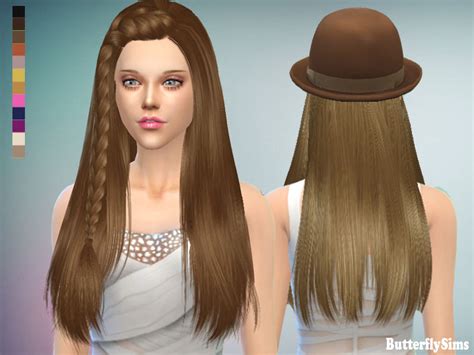My Sims 4 Blog Hair 152 By Butterflysims