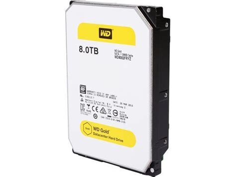Available in 1tb to 18tb1 capacities, this highly reliable solution for demanding storage environments provides up to 2.5m hours mtbf, vibration protection technology and a low power draw thanks to helioseal™ technology for 12tb and above. WD Gold 8TB Datacenter Hard Disk Drive - 7200 RPM Class ...