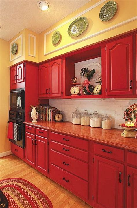 Therefore for paint the primary colours are red yellow blue. Red And Yellow Kitchen Ideas - Opendoor