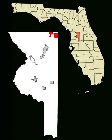 Map Of Lake City Florida And Surrounding Area Free Printable Maps