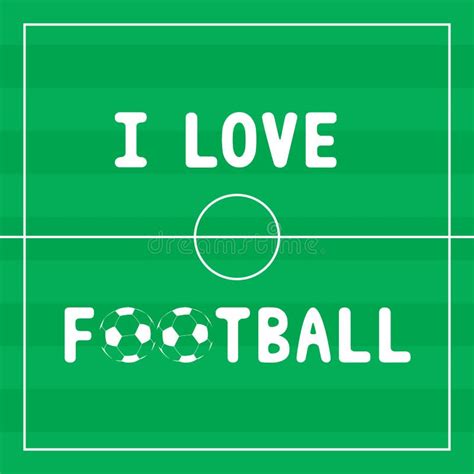 I Love Football Stock Illustrations 3169 I Love Football Stock