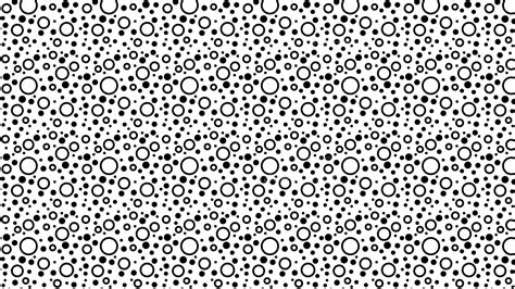 Black And White Geometric Circle Pattern Background Vector Graphic