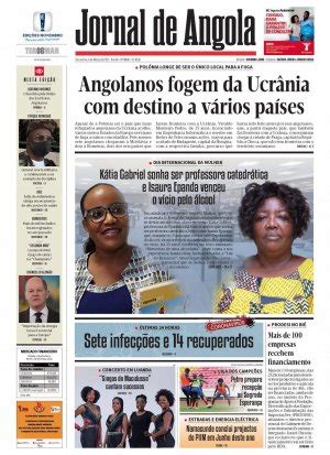 Jornal de Angola Jornal de Angola Edição de Hoje