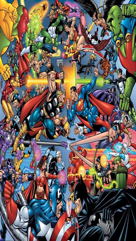 1080x1920 Marvel Vs Dc Galaxy S5 Wallpaper 1080x1920 Dc Comics Vs