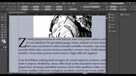How to do a drop cap in indesign. Adding Drop Caps in InDesign - YouTube