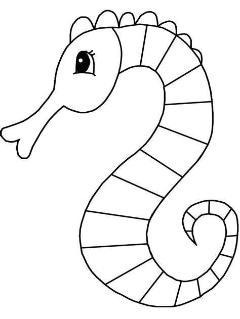 Free playlearning™ content curated by the lingokids educators team. Ocean Seahorse3 Animals Coloring Pages coloring page ...