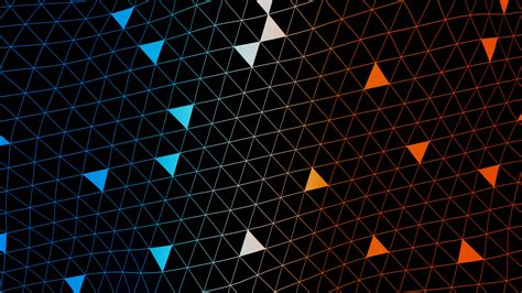 Simple Abstract Triangles 4k