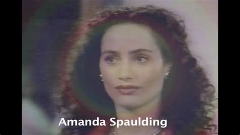 Guiding Light Character Profiler Amanda Spaulding Youtube