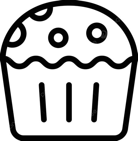 Cupcake Logo Black Pastry Vector Logo Black Pastry Png And Vector