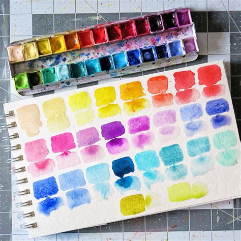 My Current Watercolor Palette