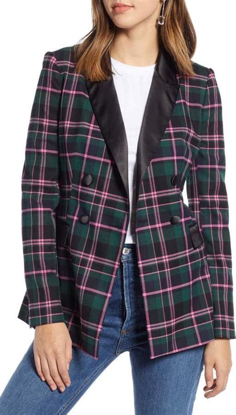 1901 double breasted plaid blazer nordstrom jackets plaid blazer blazer