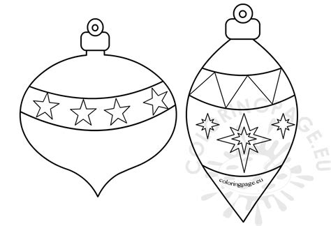 Reindeer mandala christmas coloring page. Printable Christmas Ornaments to Color - Coloring Page