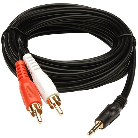 1 5 meter stereo audio male to 2 rca male cable 3 5mm arpan general stores