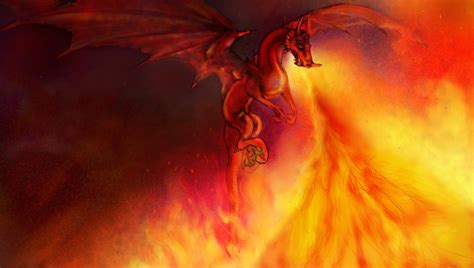 Dragon Flames By Starbuckstudios On Deviantart