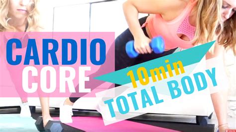 10 Min Total Body Workout At Home Cardio Core Series Super Sister