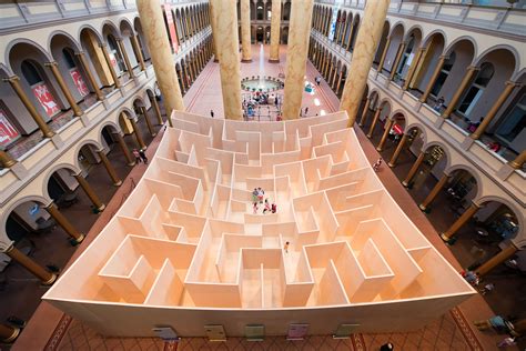 The Big Maze At The National Building Museum Photo By Kevin Allen 42