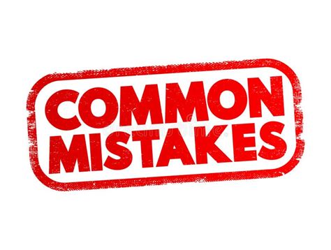 Common Mistake Stock Illustrations 335 Common Mistake Stock