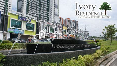 Partially furnished ameera residence condo mutiara heights kajang. Condo For Rent at Ivory Residence @ Mutiara Heights Kajang ...