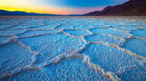 Death Valley Sunrise Landscape Desert Mountain California