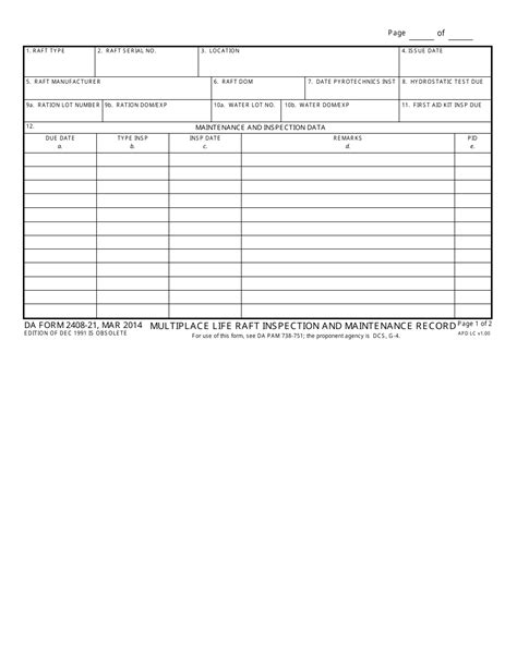 Da Form 2408 Fill Out Sign Online And Download Printa