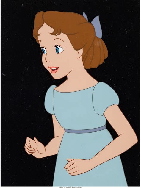 Peter Pan Wendy Darling Production Cel Walt Disney 1953 Wendy Peter