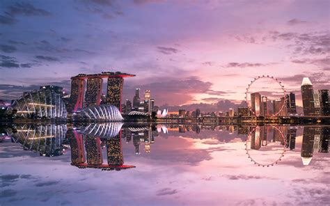 Marina Bay Sands Singapore Mac Wallpaper Download Allmacwallpaper
