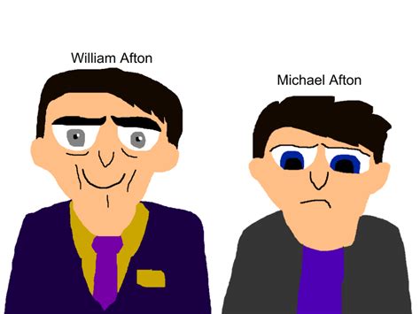 William Afton And Michael Afton By Mikeykitty123 On Deviantart