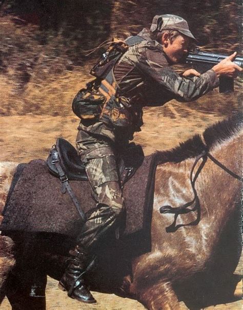 Member Of The Rhodesian Greys Scouts Mounted Infantry During The