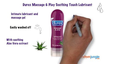 Durex Massage And Play Soothing Touch Lubricant Product Video Youtube