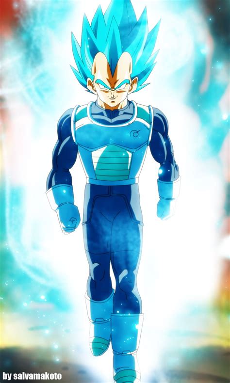 It is the successor of both super saiyan god and super saiyan, and is a hybrid of the two transformations, with tremendously more power than either. Super Vegeta 2015 | Anime dragon ball, Dragon ball z, Anime