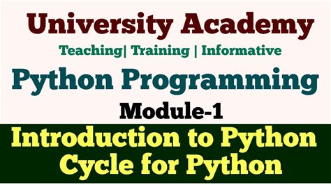 Pp1 Introduction To Python Programming Cycle For Python Python Ide