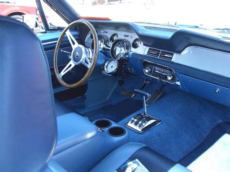 Brittany Blue 1967 Ford Mustang Hardtop Photo Detail