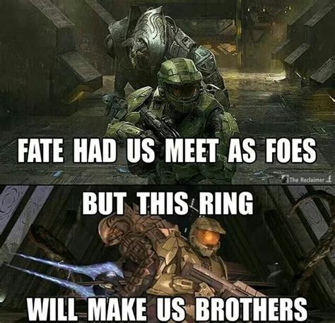 i came to call him my ally even friend ~the arbiter halo game halo 3 halo quotes john 117