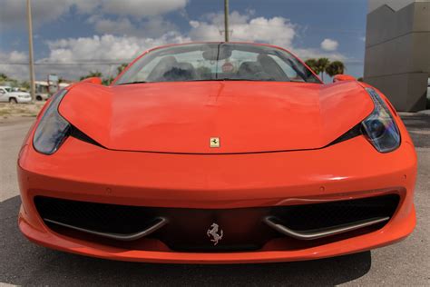 You can search through our local inventory of 4 used 2014 ferrari 458 italia cars to find the best local deals near you. Used 2013 Ferrari 458 Spider For Sale ($189,900) | Marino Performance Motors Stock #194674