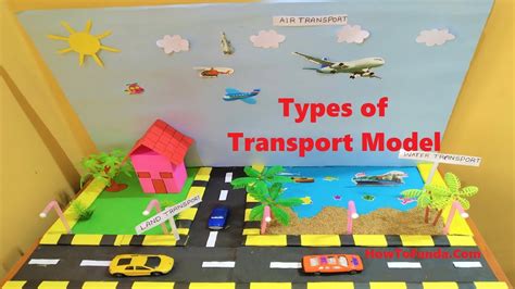 Types Of Transport Model For School Science Project Science Fair