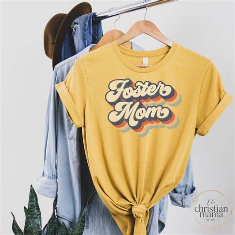 Foster Mom T Shirt Foster Care Foster Mama Foster Care Get Etsy