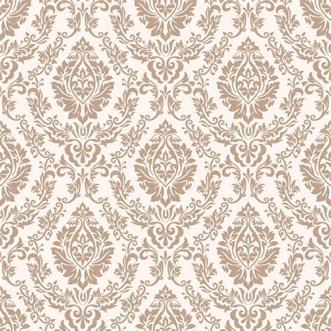Free Vector Vector Damask Seamless Pattern Background Classical