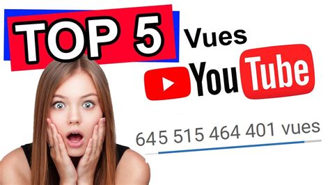 Top 5 Des VidÉos Youtube Les Plus Vues Youtube