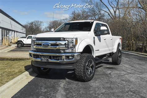 Used 2018 Ford F 250 Super Duty Lariat 4x4 Crew Cab Upgrades Fx4 Off Road Package 6 7l Diesel