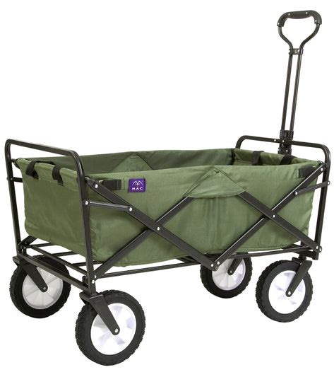 Mac Sports Collapsible Folding Outdoor Utility Wagon At