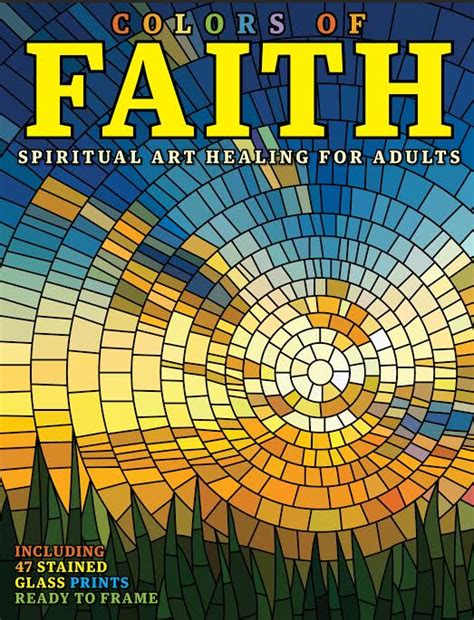 Christian Coloring Colors Of Faith Art For Adults Media Lab Publishing