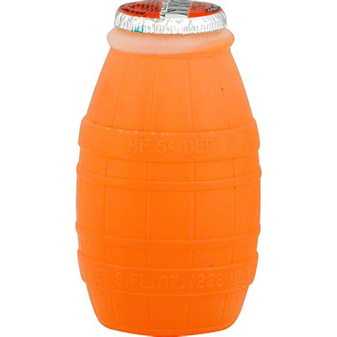 Little Hug Fruit Barrels Orange Fruit Drink 8 Fl Oz Bottle Juice
