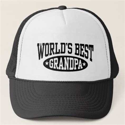 Worlds Best Grandpa Trucker Hat In 2020 California Trucker Hat Trucker Hat Trucker