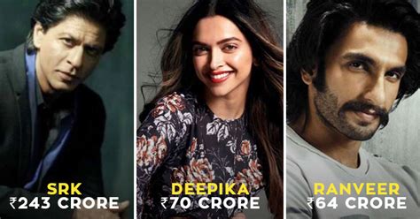 Deepika Padukone Is Bollywood S Highest Paid Actress But She Makes Only Of SRK S Earnings