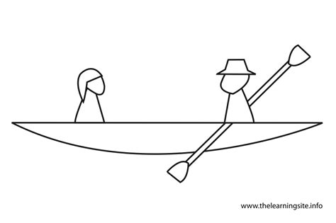 Print this coloring pagelogin to add to favorites. Two People in a Canoe Flashcard - The Learning Site